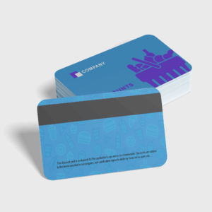 PVC-pasjes met HiCo magneetstrip