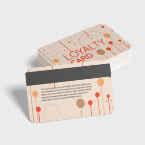 PVC pasjes met magneetstrip LoCo